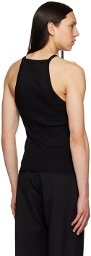 Dion Lee Black Safety Harness Tank Top