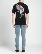 Aries Mens T-shirt in Black
