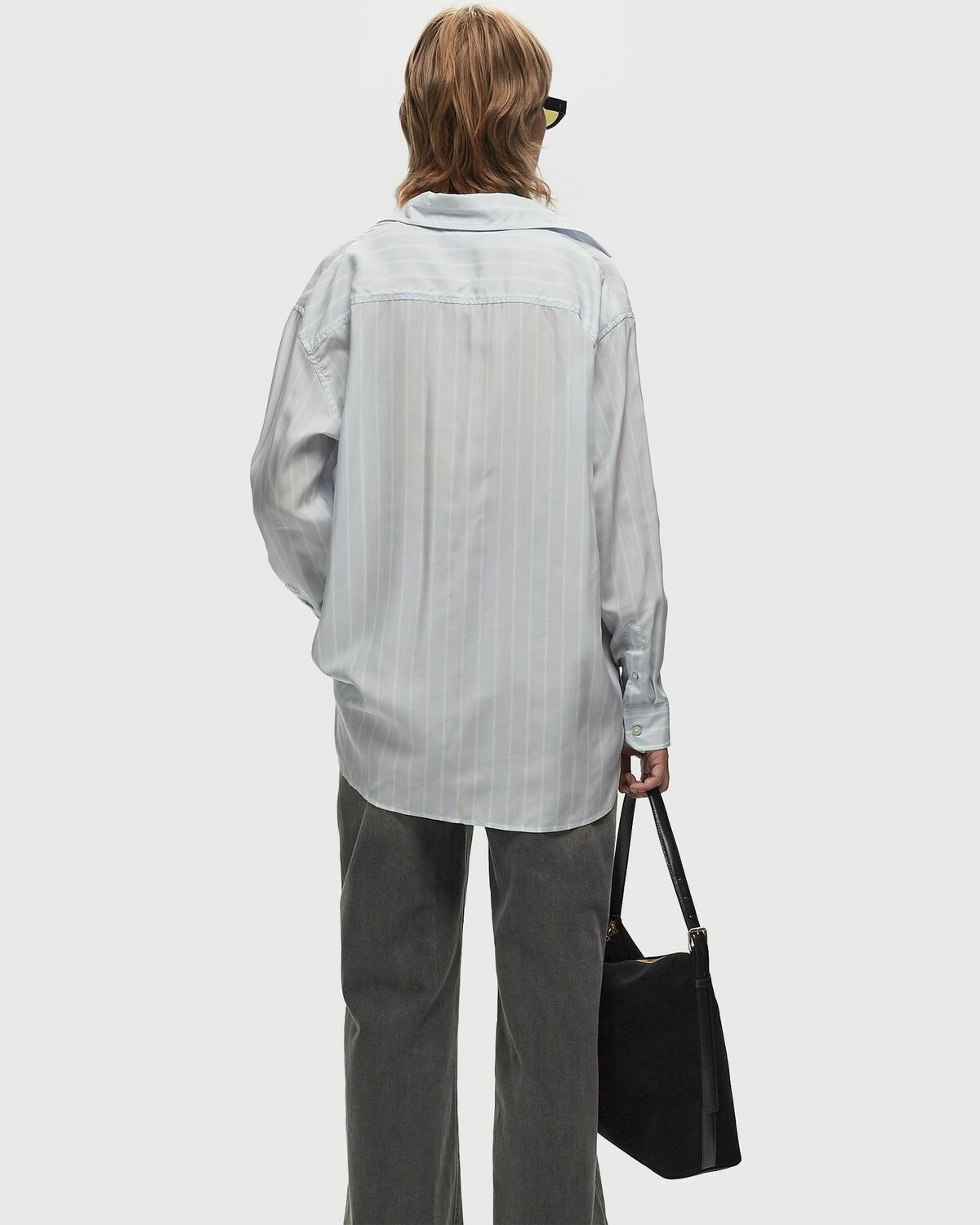 Won Hundred Zara Stripe Blue Shirts & Blouses