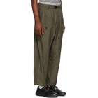 3.1 Phillip Lim Green and Grey Double Track Lounge Pants