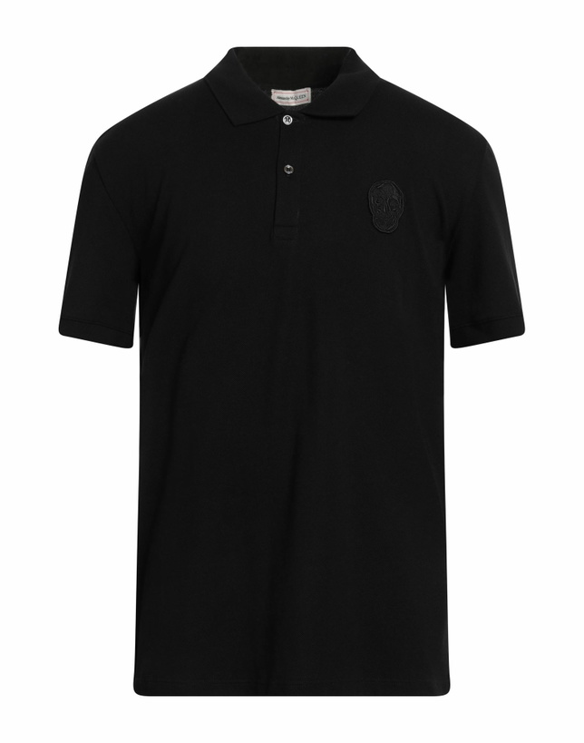 Photo: Mcqueen Mens Polo shirt in Black