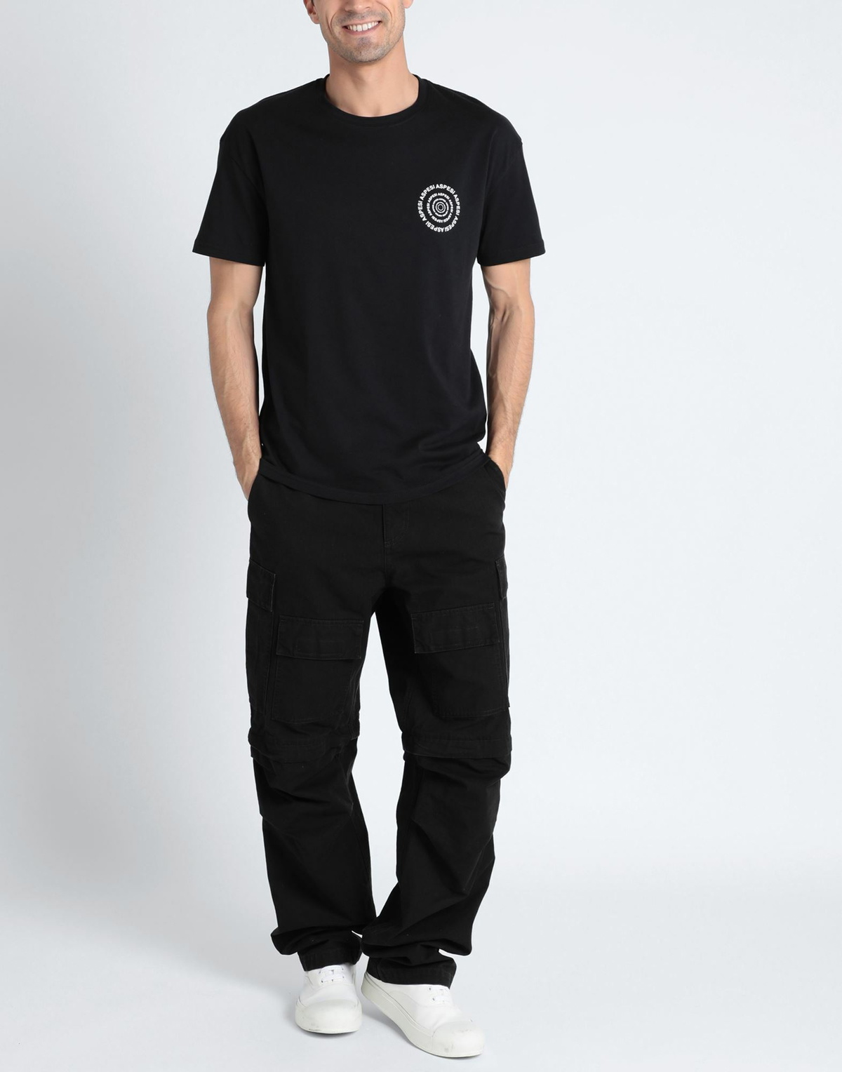 Aspesi Mens T-shirt in Black