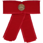 Gucci Red Ribbon Brooch