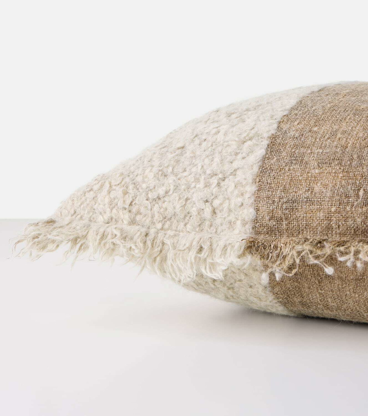 The House of Lyria Cimide alpaca and silk-blend cushion