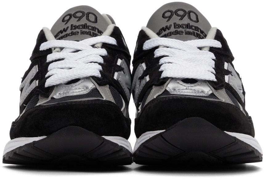 New Balance Black Made in US 990v2 Sneakers New Balance