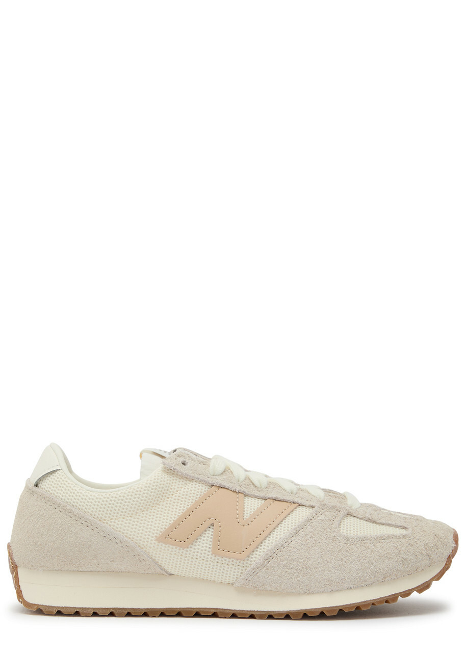 New Balance 471 Panelled Mesh-knit Sneakers White