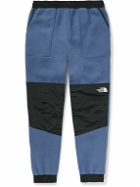 The North Face - Denali Tapered Recycled Polartec Fleece and Shell Sweatpants - Blue