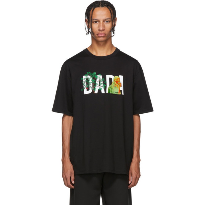 Photo: Christian Dada Black Logo Embroidery T-Shirt