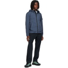 Stone Island Blue 4100001 Crinkle Reps NY Jacket