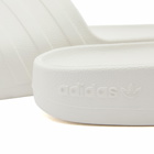 Adidas Men's Adifom Adilette in Off White/Core Black