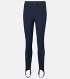 Toni Sailer Theodora belted stirrup ski pants