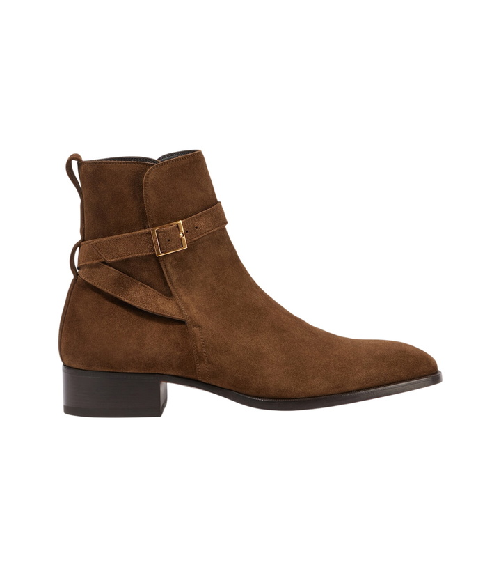 Photo: Tom Ford Kenneth suede ankle boots