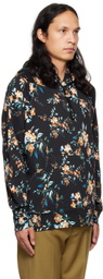 Erdem Black Floral Christian Hoodie