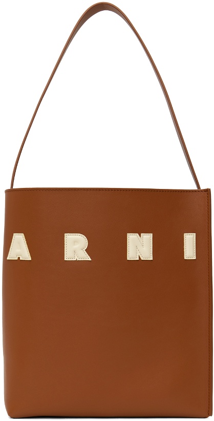 Photo: Marni Brown Small Leather Museo Patches Tote