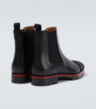 Christian Louboutin Melon Spikes leather Chelsea boots