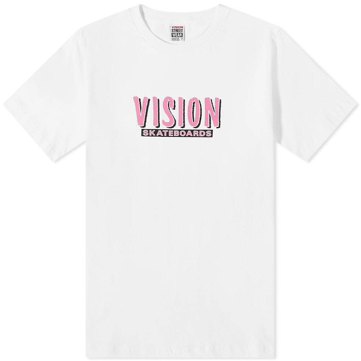 Photo: Vision Streetwear Men's Vision Skateboards T-Shirt in White
