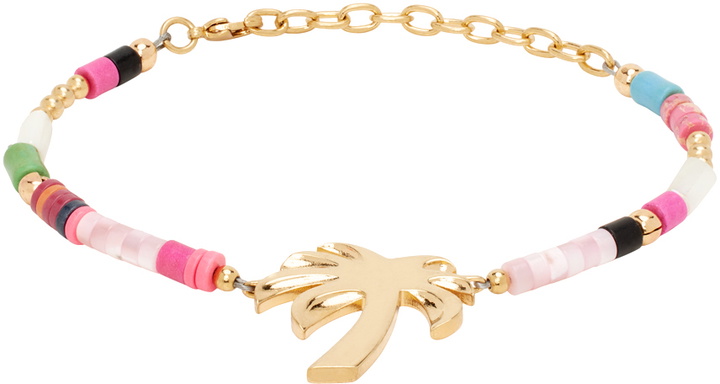 Photo: Palm Angels Multicolor Palm Beads Bracelet