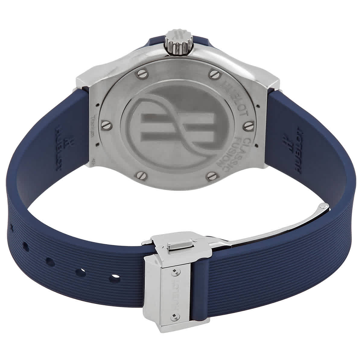 Hublot Classic Fusion Quartz Blue Dial Ladies Watch 581.NX.7170.RX