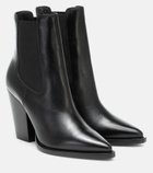 Saint Laurent - Theo 95 leather Chelsea boots