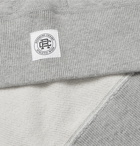 Reigning Champ - Slim-Fit Mélange Loopback Cotton-Jersey Zip-Up Hoodie - Men - Gray