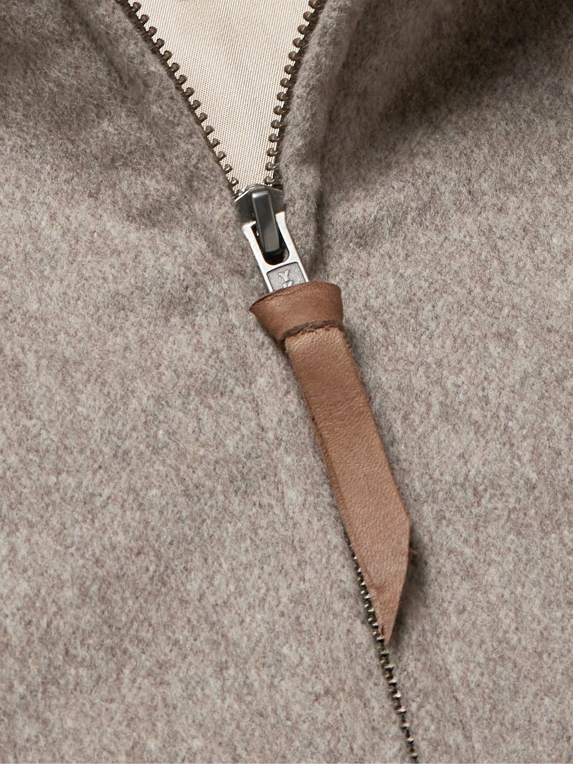 Golden Bear - The Jackson Wool Bomber Jacket - Neutrals