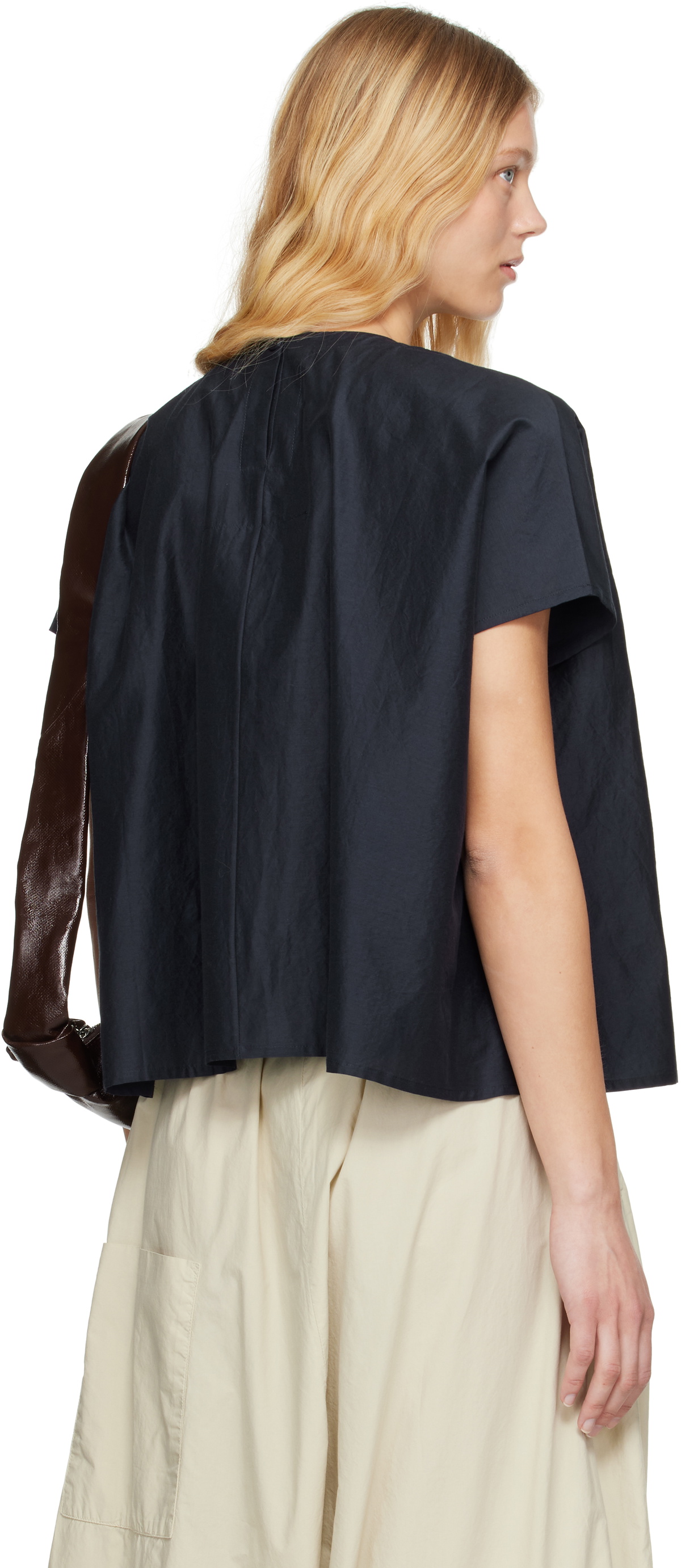 Toogood Navy 'The Poet' Top