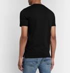 TOM FORD - Slim-Fit Cotton-Jersey Henley T-Shirt - Black