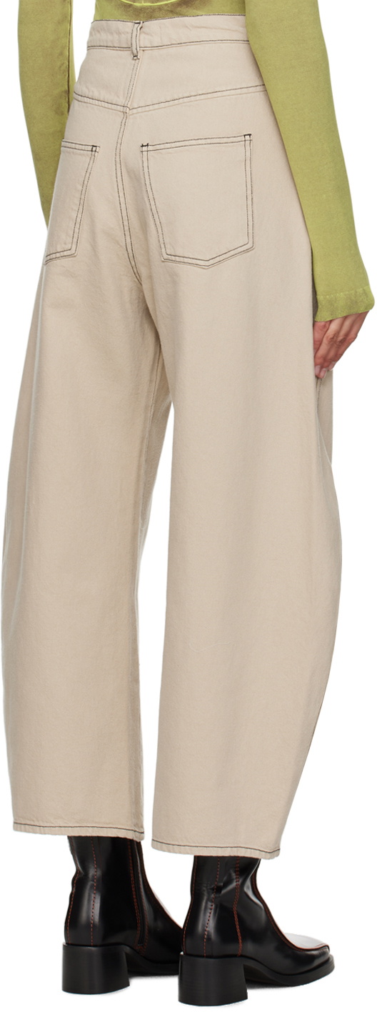 Henrik Vibskov Beige Shade Jeans