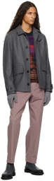 PS by Paul Smith Gray Flap Pocket Jacket