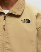 The North Face Platte High Pile Fleece 1/4 Zip Beige - Mens - Half Zips