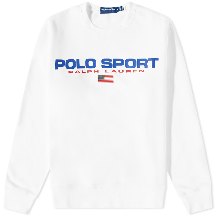 Photo: Polo Ralph Lauren Men's Polo Sport Crew Sweat in White