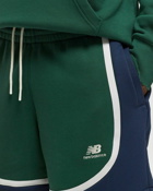New Balance Hoops Fleece Short Green - Mens - Sport & Team Shorts