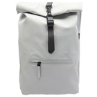 Rains Men's Rolltop Rucksack in Ash