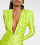 Alexandre Vauthier Draped jersey gown