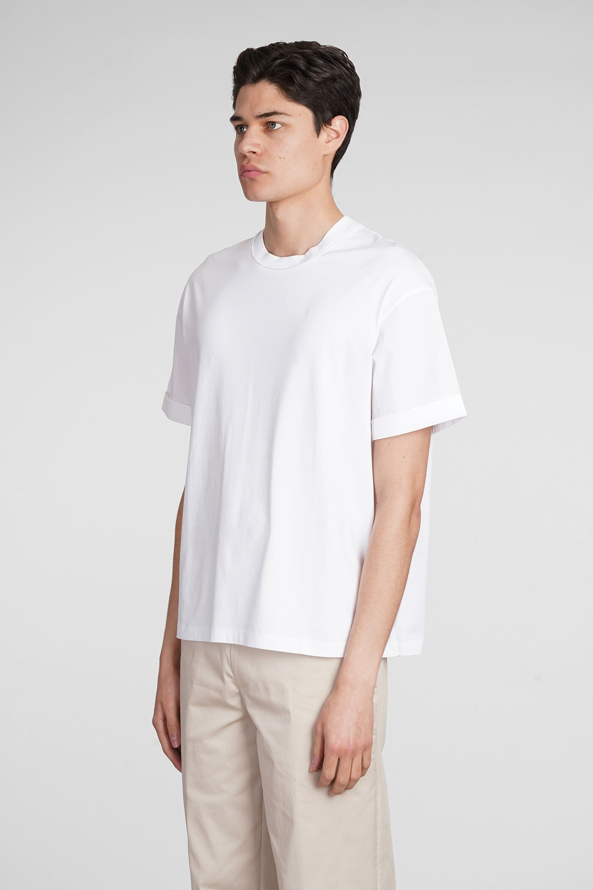 Neil Barrett T-shirt In White Cotton