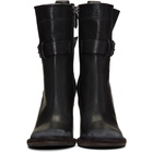 Haider Ackermann Black Varo Buckle Boots