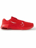 Nike Training - Metcon 9 Rubber-Trimmed Mesh Running Sneakers - Red