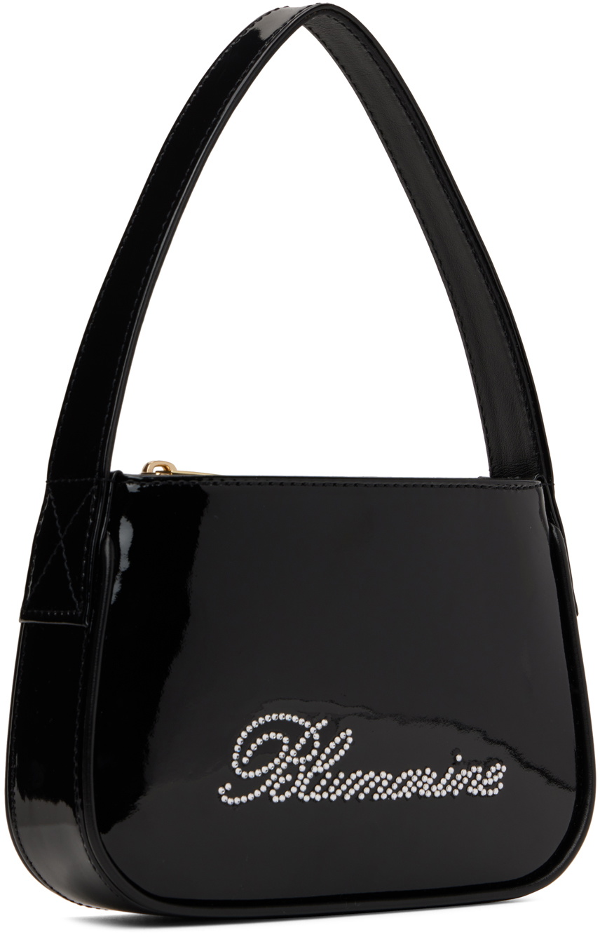Blumarine Black Cotton Crossbody Women's Bag