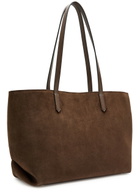 Demellier The Tokyo Suede Tote - Dark Brown - One Size