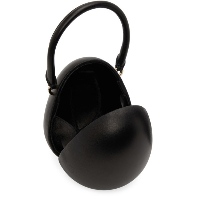 SIMONE ROCHA クラッチバッグ ハンドバッグ 鞄 ブラック 卵 EGG Simone Rocha Black Mini Handheld Egg Bag Simone Rocha