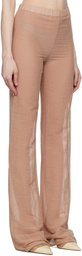 Ludovic de Saint Sernin Beige Mermaid Trousers