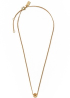 Coach Tea Rose Necklace - Gold - One Size