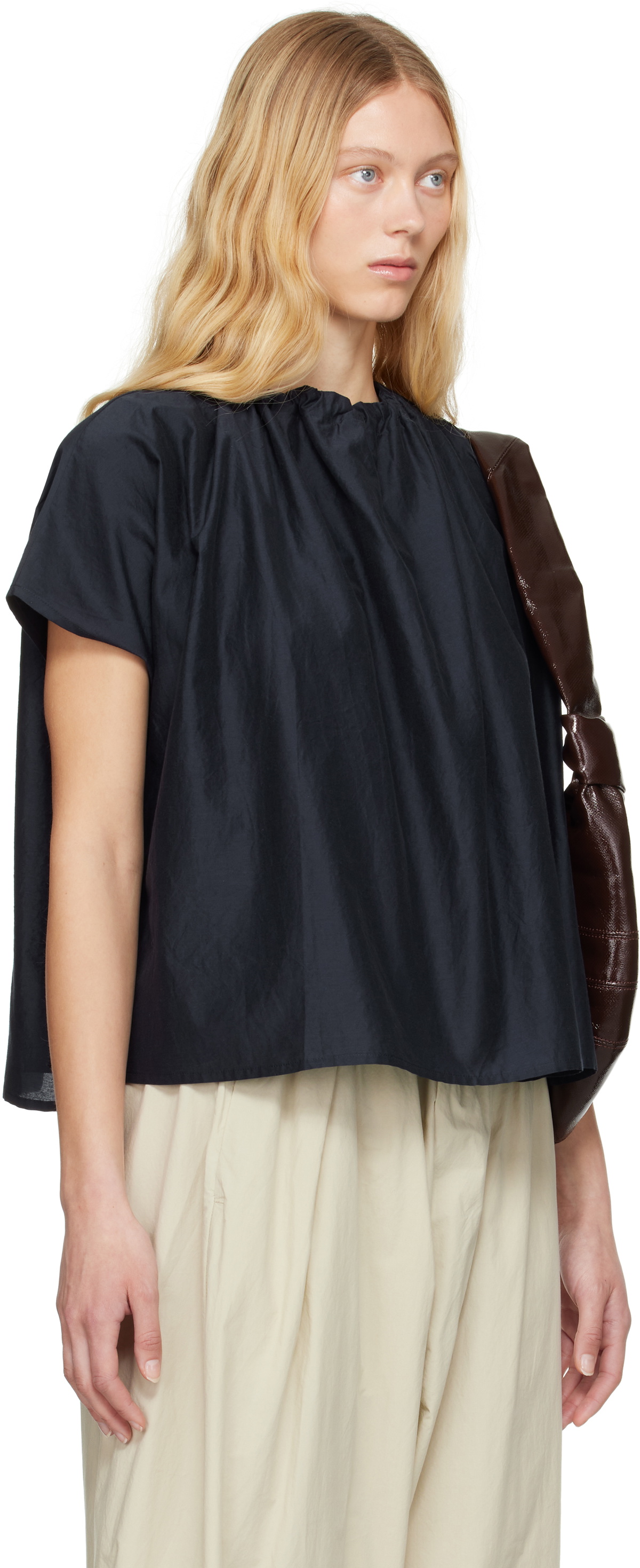 Toogood Navy 'The Poet' Top