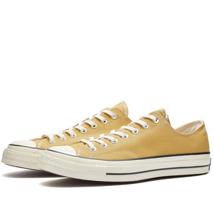 Photo: Converse Men's Chuck 70 Ox Fall Tone Sneakers in Dunescape/Egret/Black