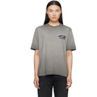AMIRI Gray 'Amiri Quality Goods' Label T-shirt
