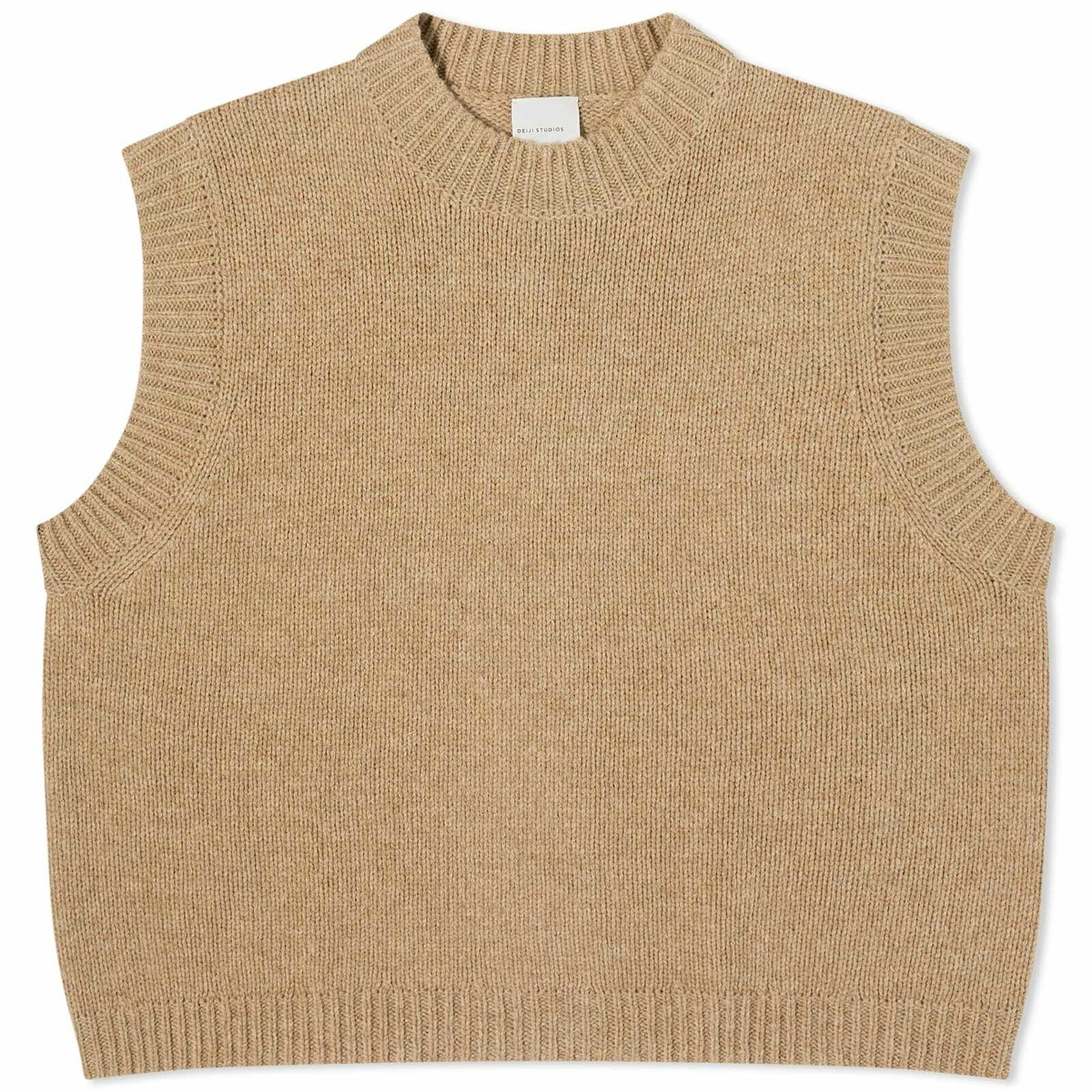 Deiji Studios Women's Knit Vest in Wheat