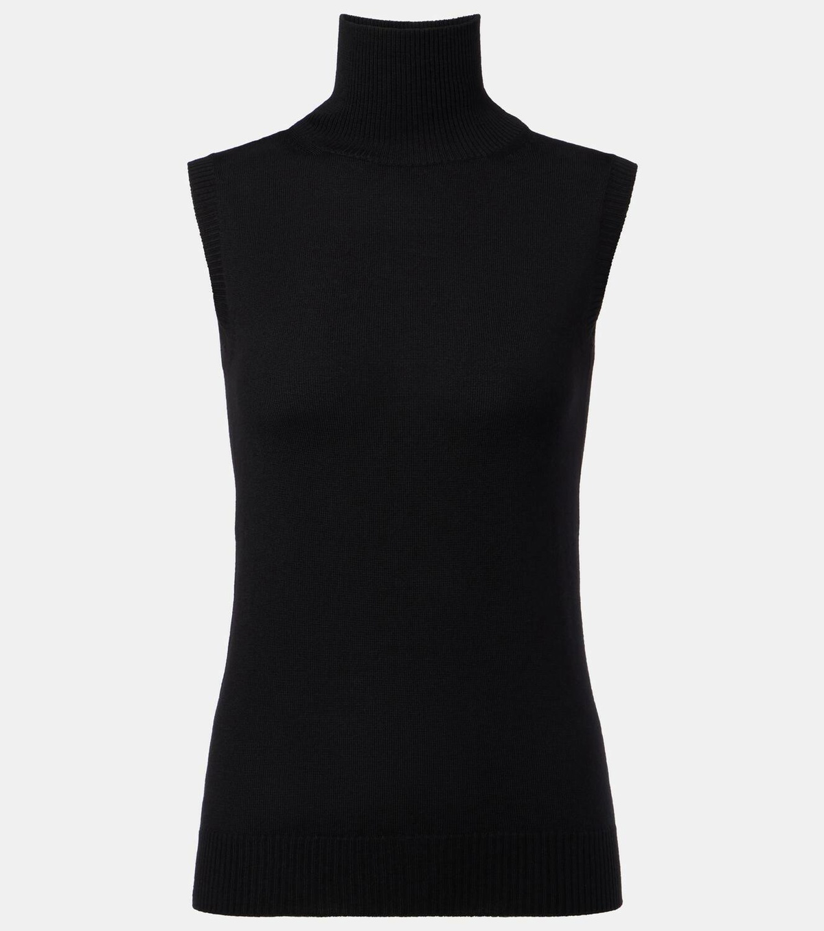Sportmax Vertigo knitted virgin wool top