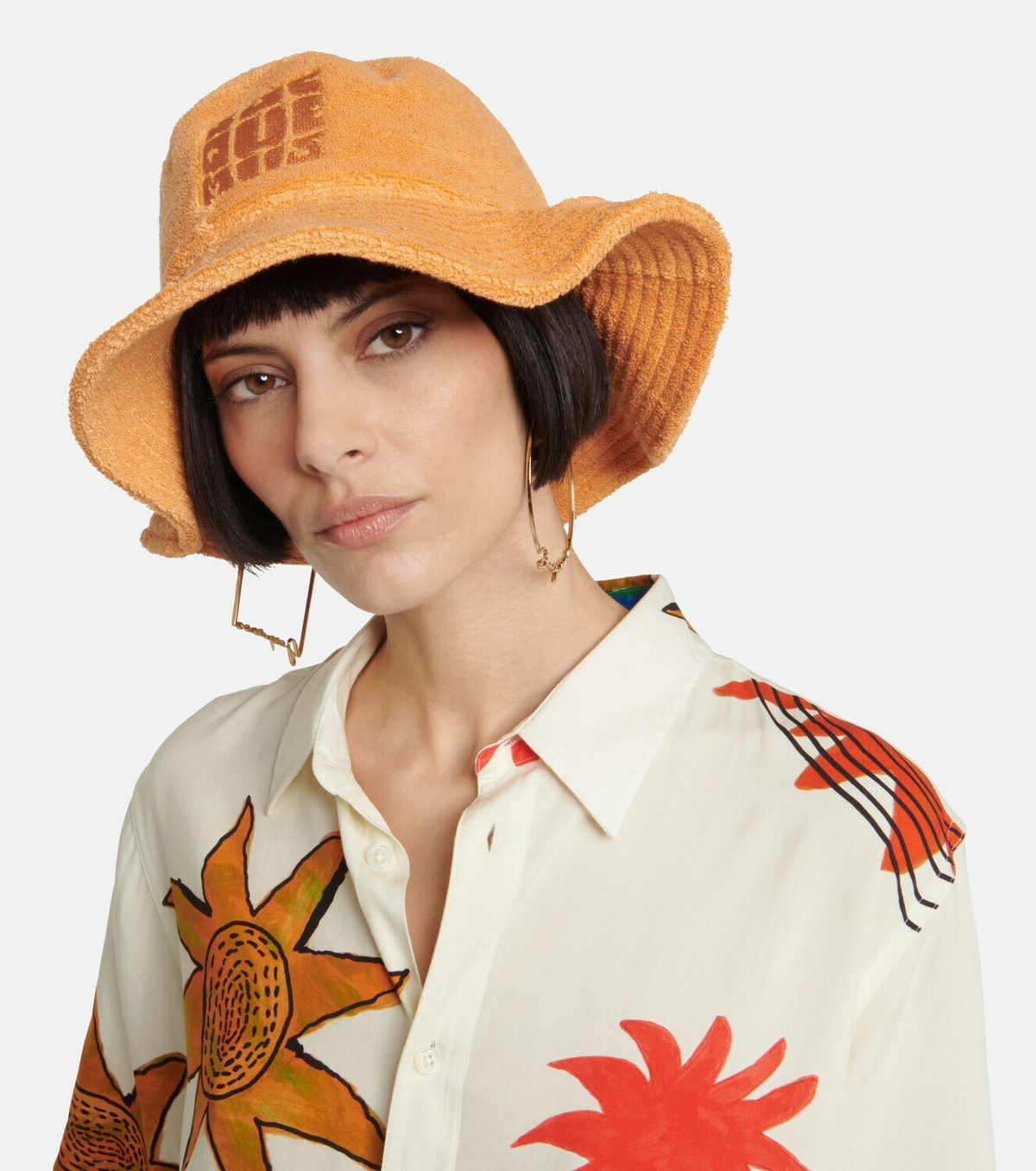 Jacquemus - Le Bob Bandho cotton terry sun hat