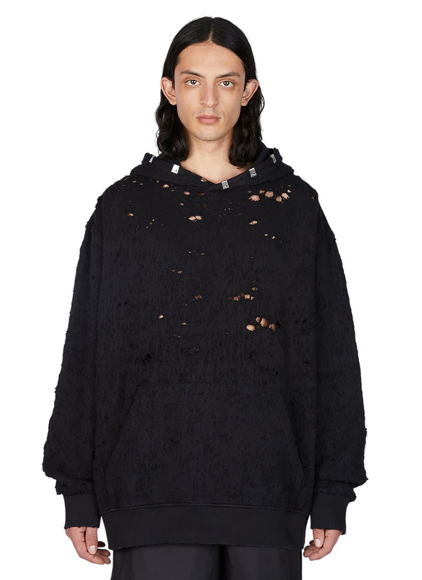 Photo: 1017 ALYX 9SM Distressed Lightercap Hooded Sweatshirt