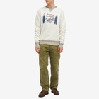 Dubbleware Men's Herringbone Fatigue Pants in Military